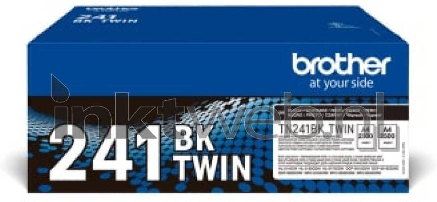 Brother TN-241 Twinpack zwart toner