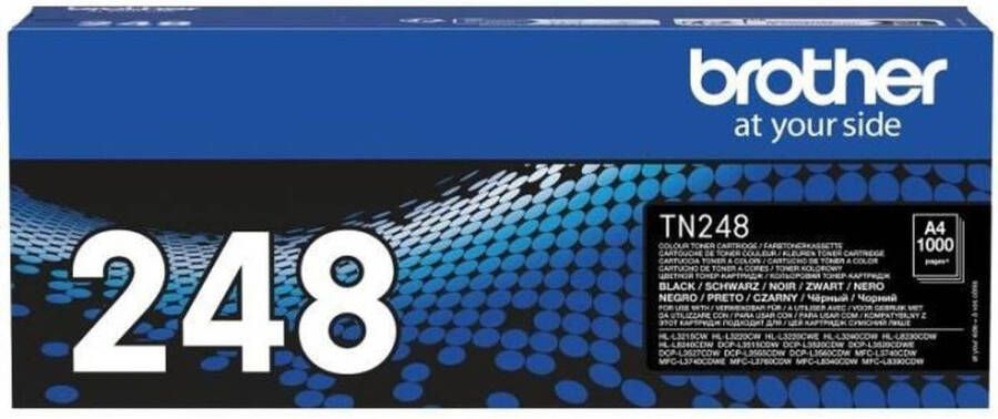 Brother TN248BK standaard zwarte toner 1000 pagina&apos;s