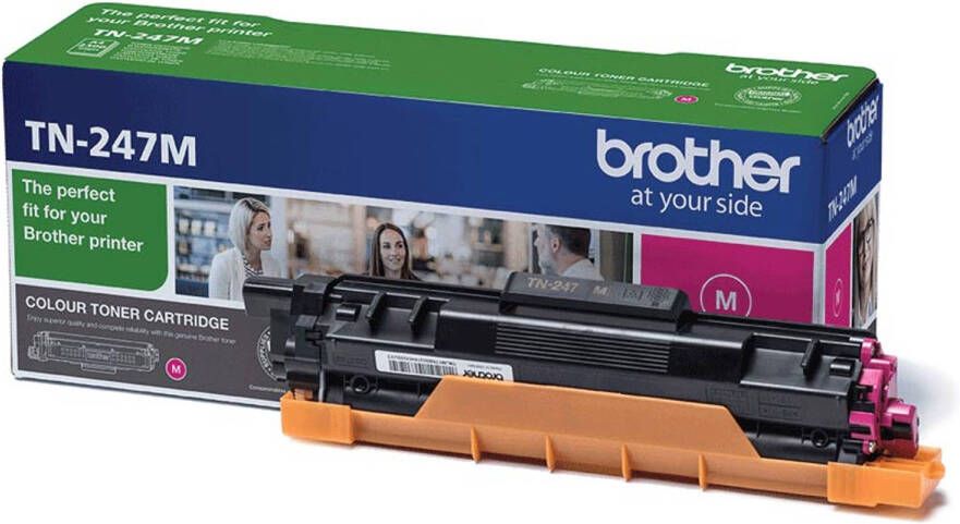 Brother toner 2.300 pagina&apos;s OEM TN-247M magenta 4 stuks