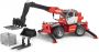 Bruder 021290 Manitou MRT 2150 met accessoires 1:16 - Thumbnail 3