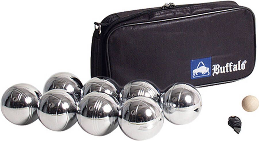 Buffalo Jeu de Boules set metaal (8st.)