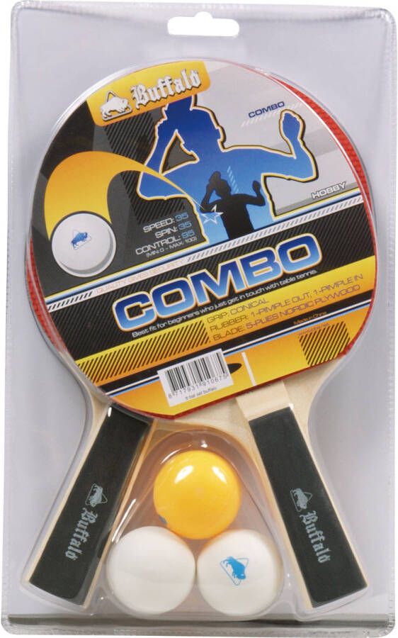 Buffalo Tafeltennis bat set Combo Tafeltennisbat set Combo