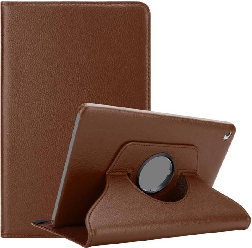 Cadorabo Tablet Hoesje geschikt voor Apple iPad 2 3 4 in PADDESTOEL BRUIN Beschermhoes Case Cover Auto Wake Up