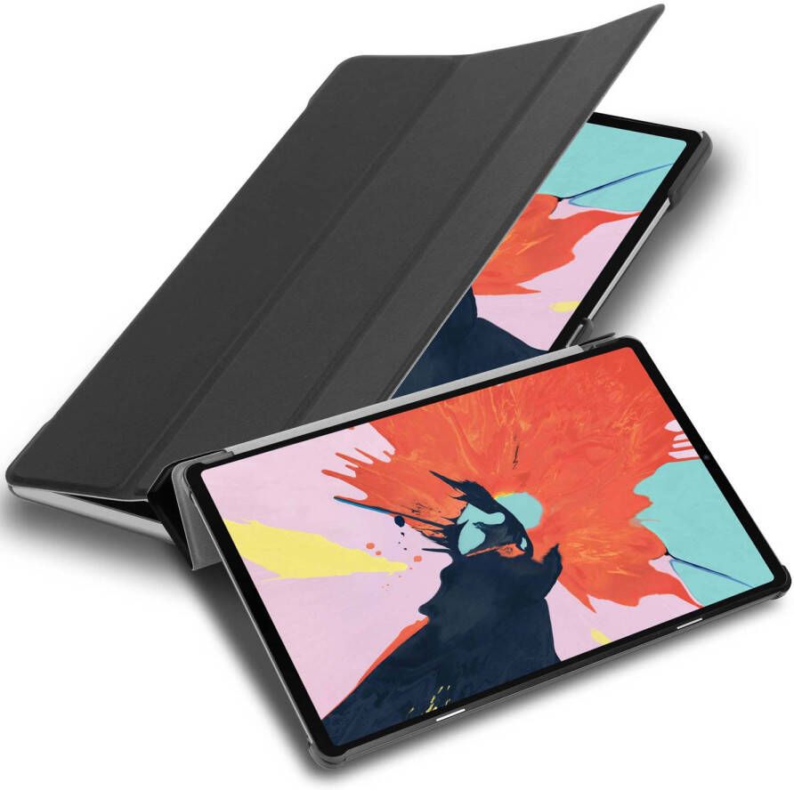 Cadorabo Tablet Hoesje geschikt voor Apple iPad PRO 11 2020 (11 inch) Case in SATIJN ZWART Beschermhoes Cover Auto