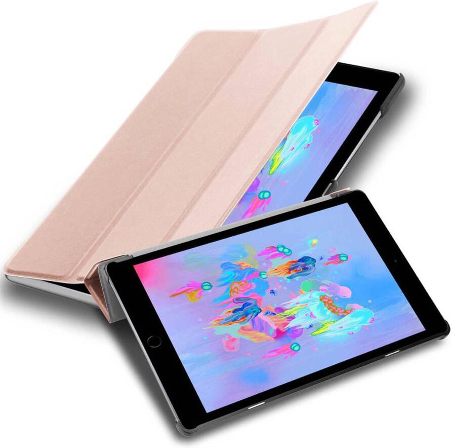 Cadorabo Tablet Hoesje geschikt voor Apple iPad PRO (9.7 inch) Case in PASTEL ROZE GOUD Beschermhoes Cover Auto Wake