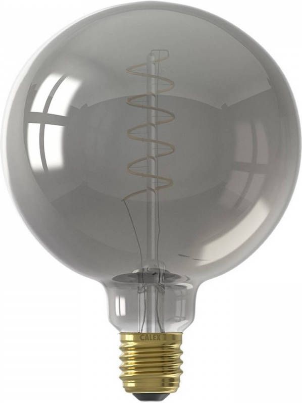 LampenshopOnline Calex LED E27 4WØ 12 5 cm Titanium spiraal 1800K
