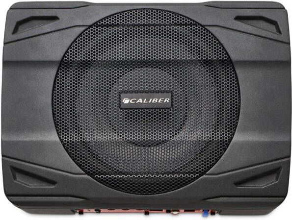 Caliber Underseat Auto Subwoofer Met Versterker 100 Watt RMS 500 Watt Piekvermogen RCA 8 Inch Woofer (BC120US)