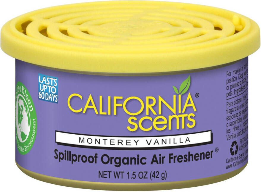 California Scents luchtverfrisser Monterey Vanilla 42 gram