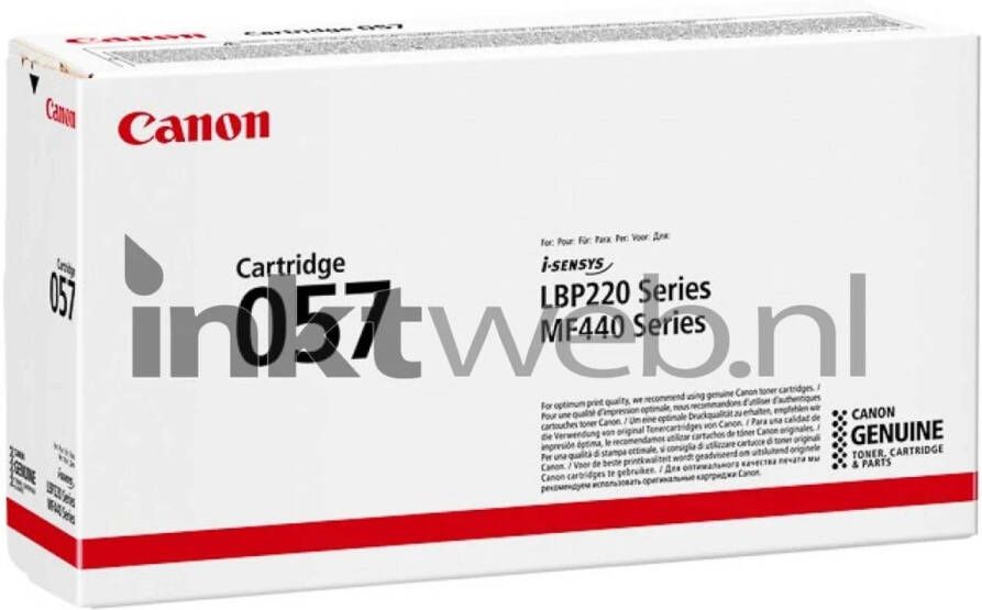 Canon 057 zwart toner