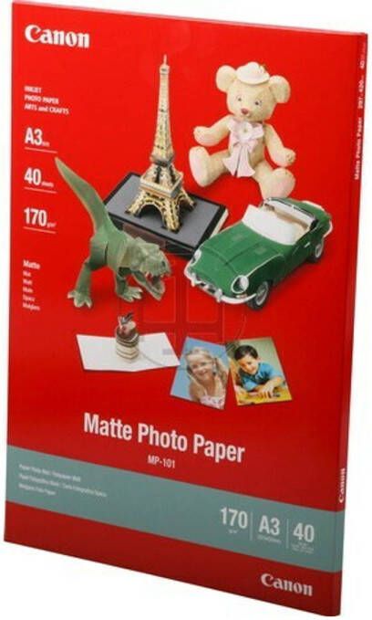 Canon MP-101 A3 Matte Photo Paper 40 sheets