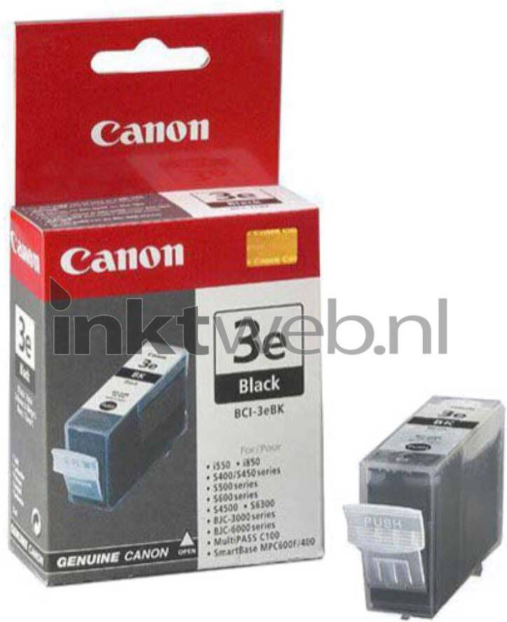 Canon BCI-3eBK zwart cartridge