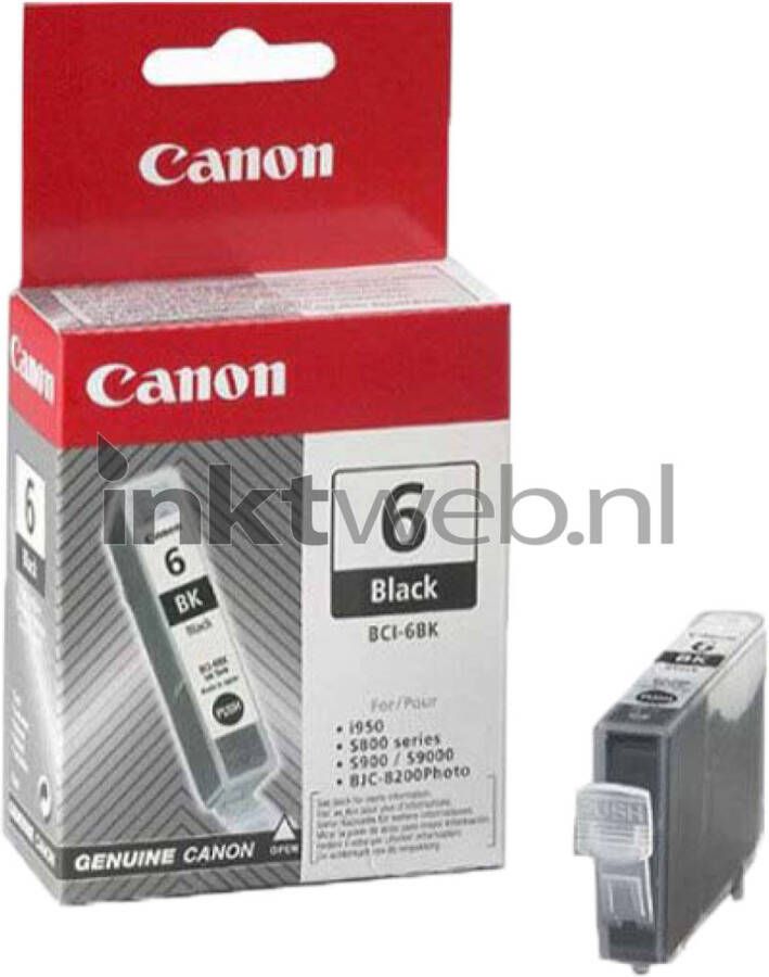 Canon BCI-6BK zwart cartridge