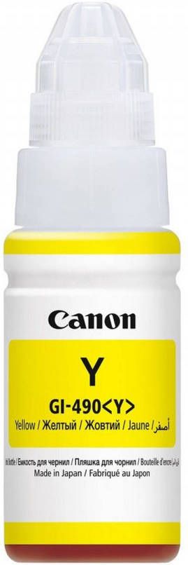 Canon cartridge GI-490 geel