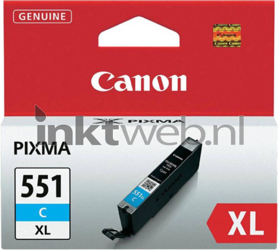Canon Cli-551Xl C Bl Sec Cyan Xl Ink Tank