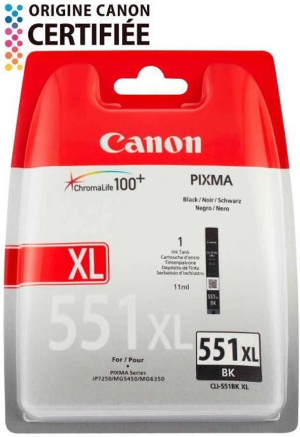 Canon Cli-551Xl Bk Bl Sec Black Xl Ink Tank