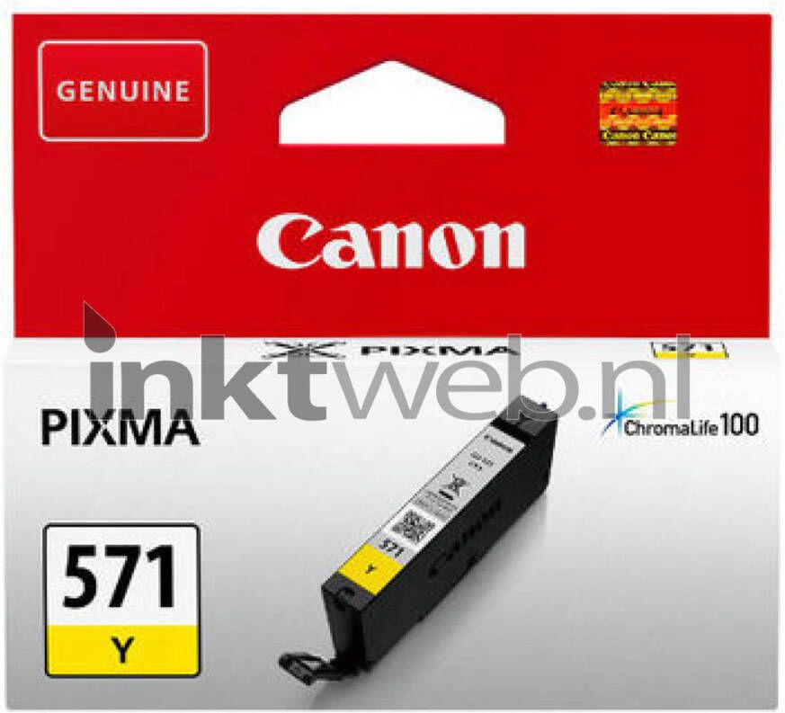 Canon CLI 571 Y inktcartridge