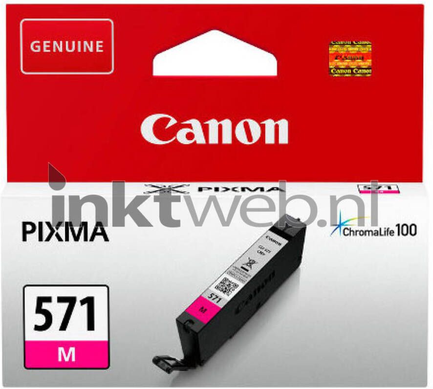 Canon CLI 571 M inktcartridge (magenta)