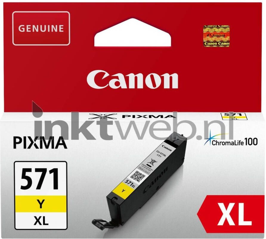 Canon CLI-571XL geel cartridge