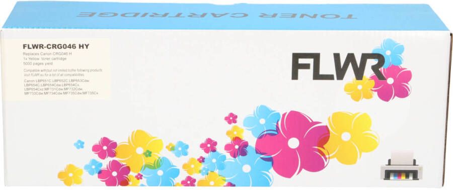 Canon FLWR 046 HY geel toner