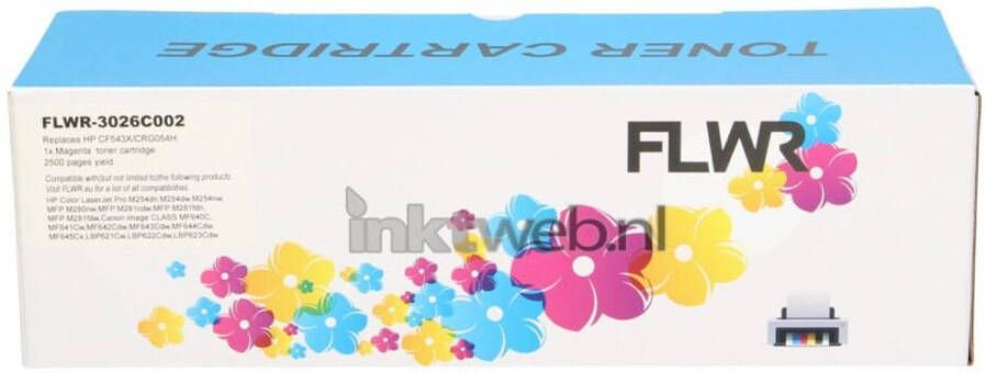 Canon FLWR 054H magenta toner