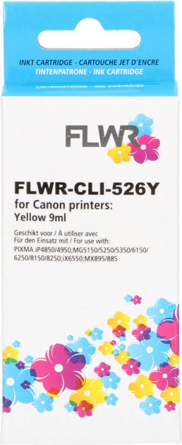 Canon FLWR CLI-526Y geel cartridge