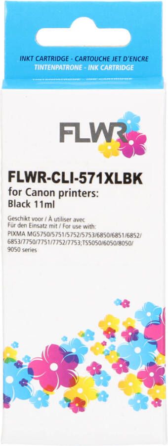 Canon FLWR CLI-571XL zwart cartridge