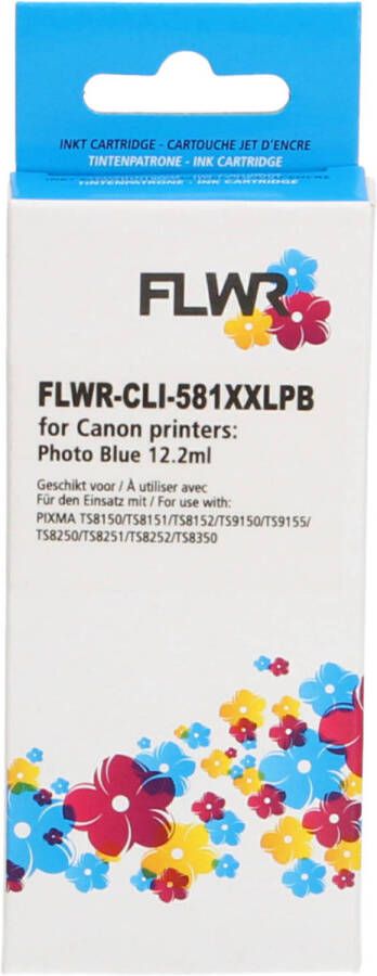 Canon FLWR CLI-581XXL foto blauw cartridge