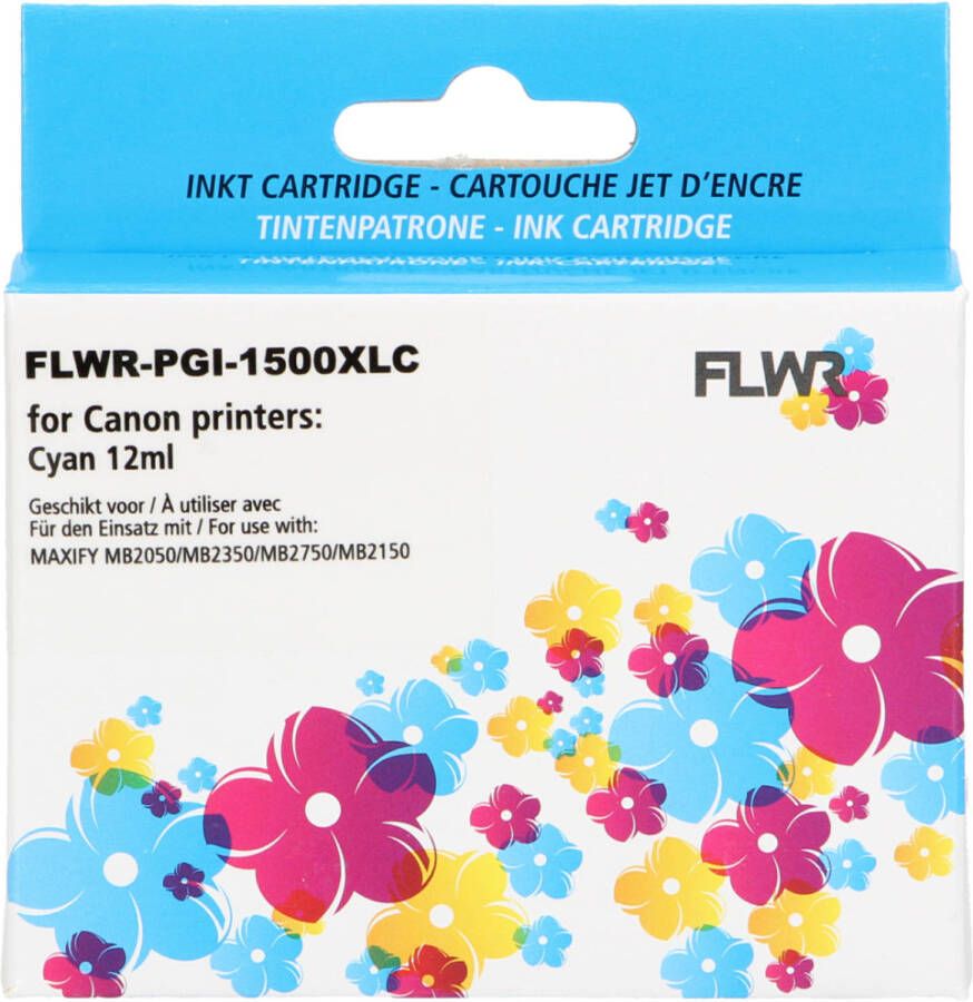 Canon FLWR PGI-1500XL cyaan cartridge