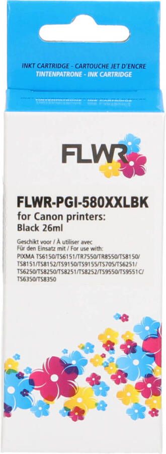 Canon FLWR PGI-580XXL zwart cartridge