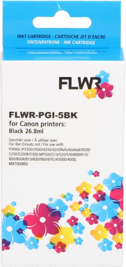 Canon FLWR PGI-5BK zwart cartridge