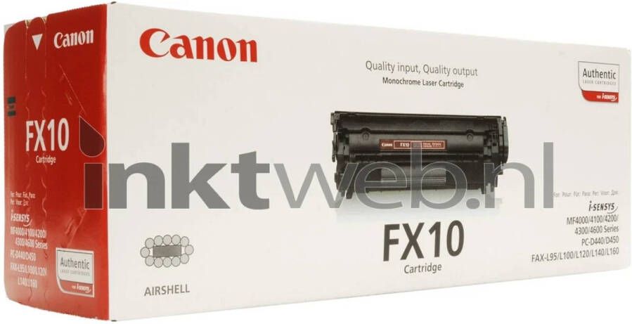 Canon FX-10 toner zwart toner