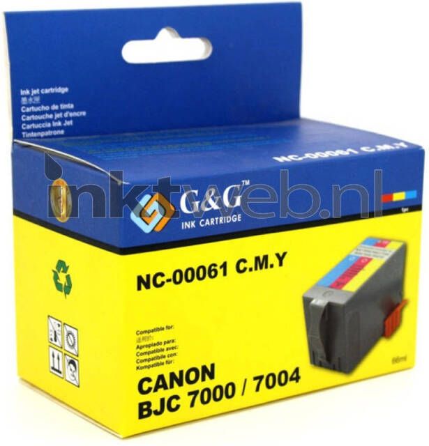 Canon Huismerk BCI-61C kleur cartridge