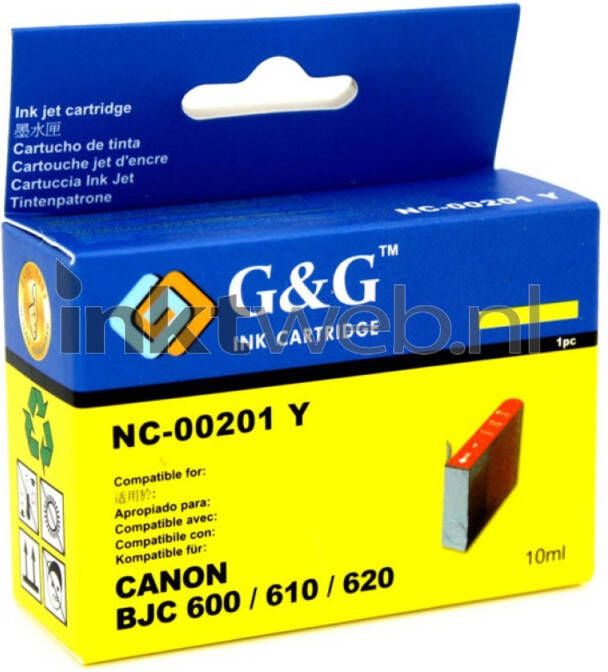 Canon Huismerk BJI-201Y geel cartridge