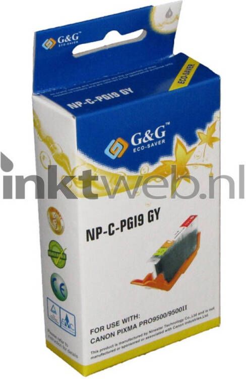 Canon Huismerk PGI-9GY grijs cartridge