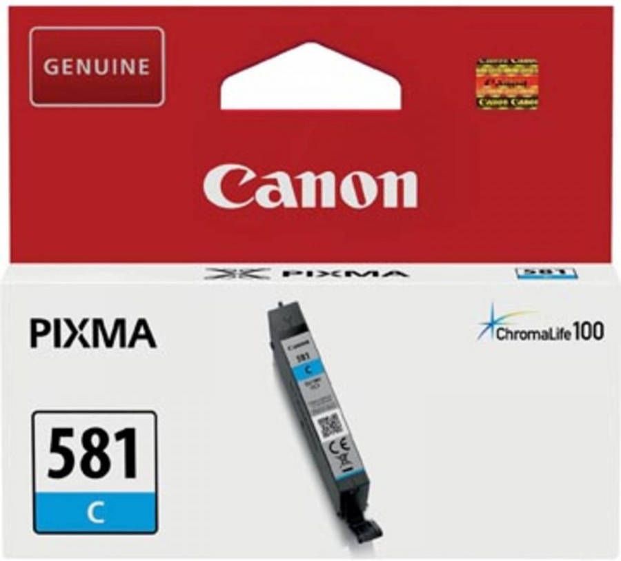 Canon inktcartridge CLI-581C cyaan pagina&apos;s OEM: 2103C001