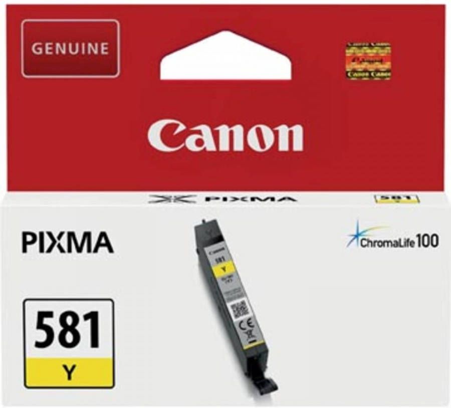 Canon inktcartridge CLI-581Y geel pagina&apos;s OEM: 2105C001