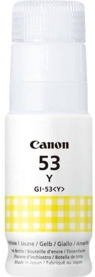 Canon Inktfles GI -53Y Geel Pixma G650 en G550 compatibiliteit (4690C001)