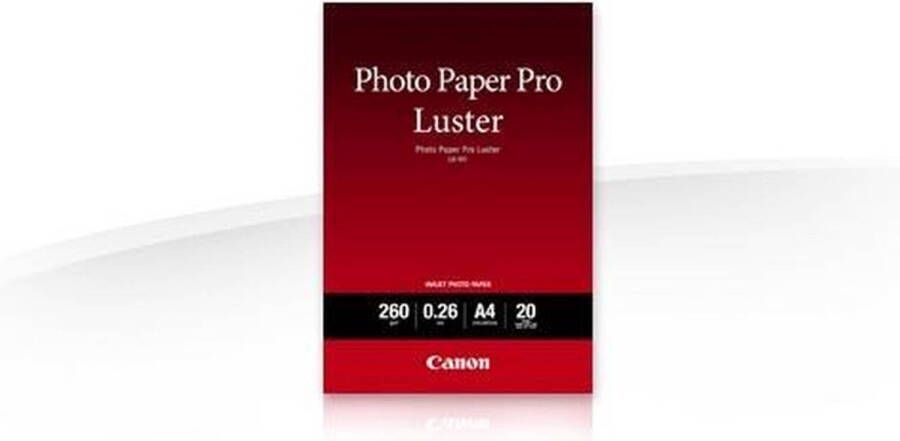 Canon LU-101 A 2 Photo Paper Pro Luster 260 g 25 vel