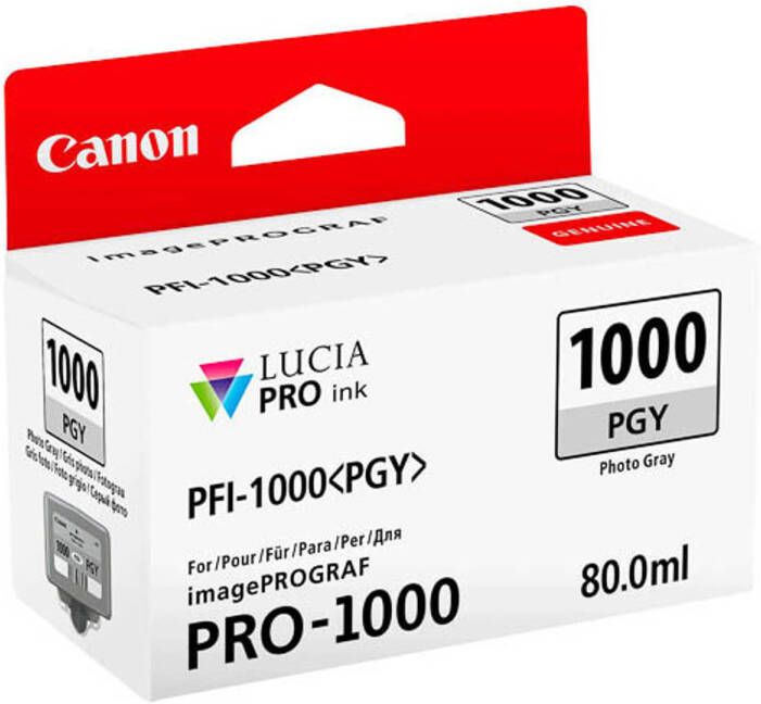 Canon 0553C001 PFI1000PGY IPF photo ink