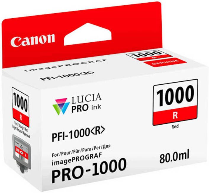 Canon 0554C001 PFI1000R IPF ink red 3165