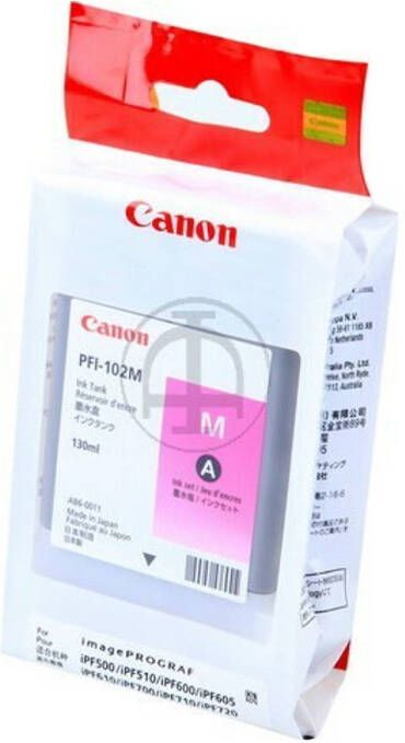 Canon PFI-102 M Kleur Magenta