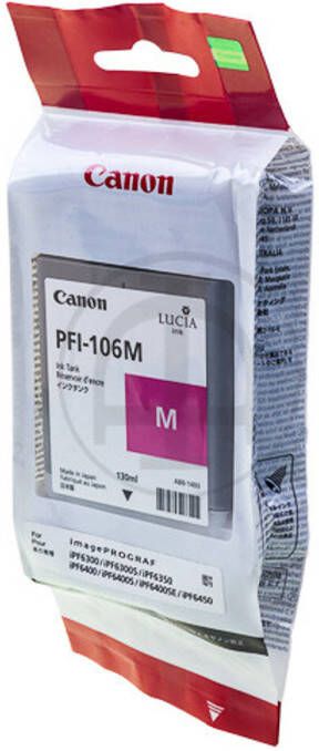 Canon PFI-106 M inktcartridge magenta