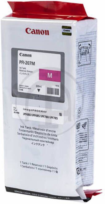 Canon PFI-207 M inktcartridge magenta