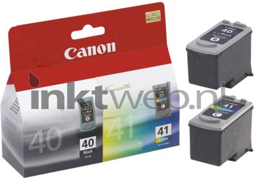 Canon PG-40 CL-41 zwart en kleur cartridge