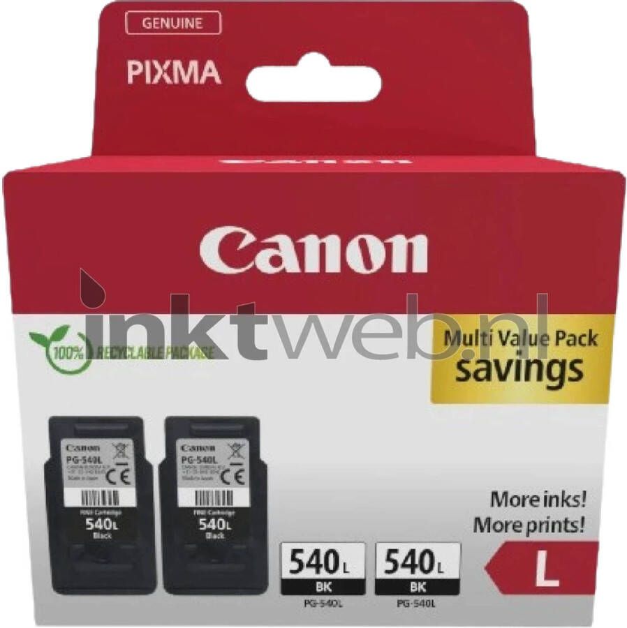 Canon PG-540L Ink Cartridge Zwart | Cartridges&Toners | Computer&IT Printen&Scannen | 8714574686868