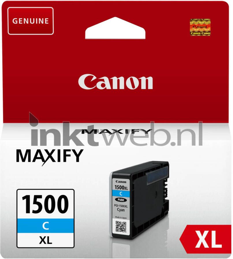Canon PGI-1500XL cyaan cartridge