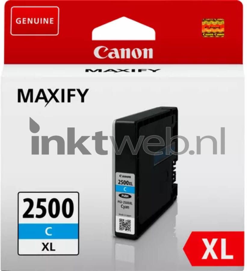 Canon PGI-2500XL cyaan cartridge