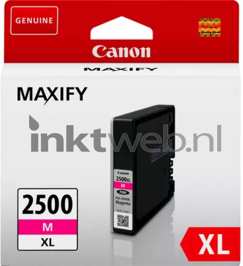 Canon INK PGI-2500XL MNON-BLISTERED PRODUCTS | Cartridges&Toners | Computer&IT Printen&Scannen | 9266B001