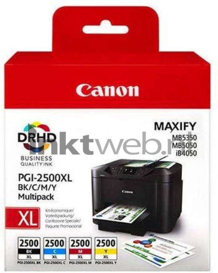 Canon PGI-2500XL Inktcartridge BK C M Y | Cartridges&Toners | Computer&IT Printen&Scannen | 9254B004