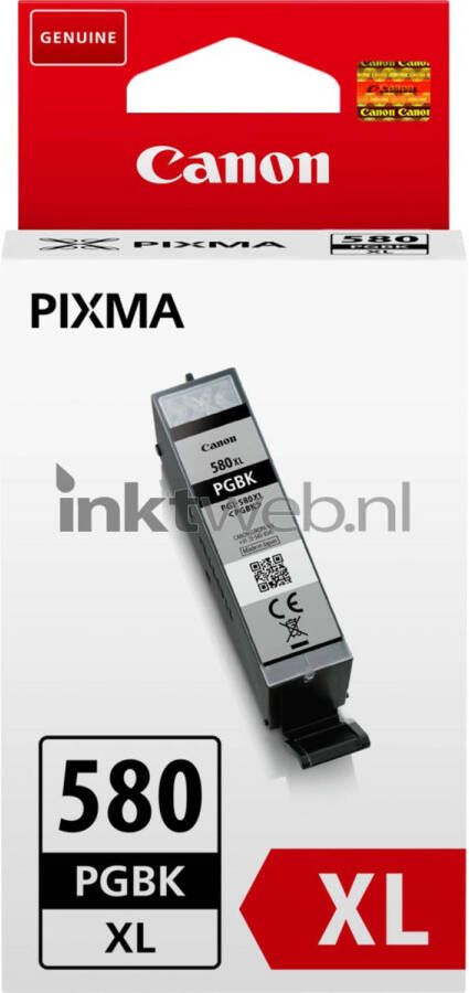 Canon PGI-580XL zwart cartridge